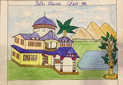 共绘家乡美 童心画未来