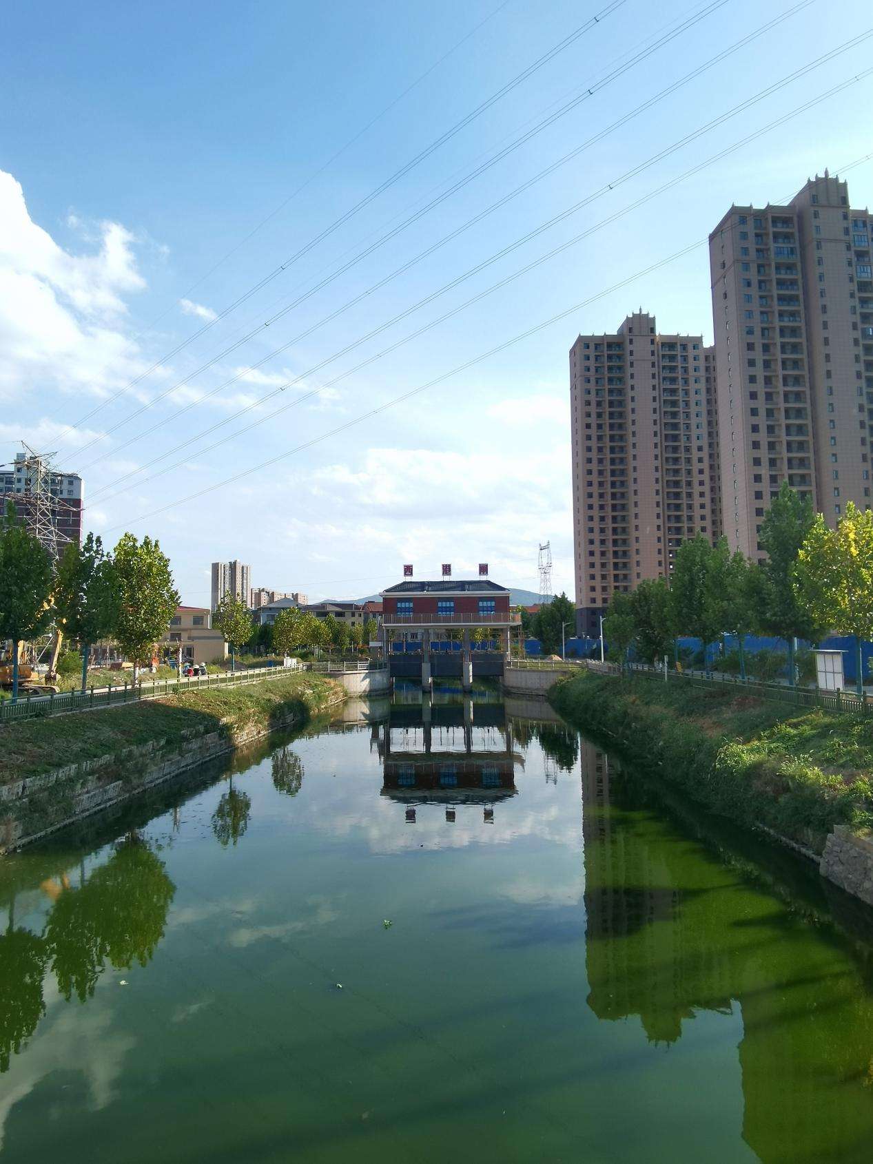 西港闸竣工全景5