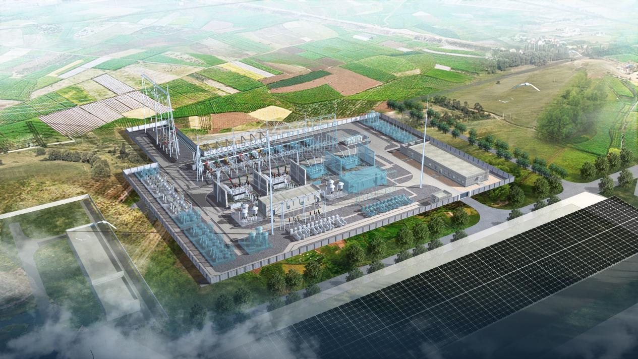 中国能源建设股份有限公司 基层动态 中国能建陕西院EPC总承包的澄城330千伏汇集站及送出线路项目正式开工