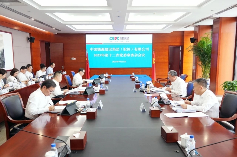 中國能建黨委集中學習習近平總書記近期重要講話、重要指示批示精神