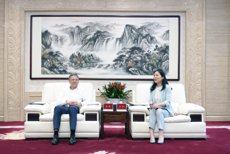 中國能建倪真與京東集團(tuán)CEO許冉會(huì)談